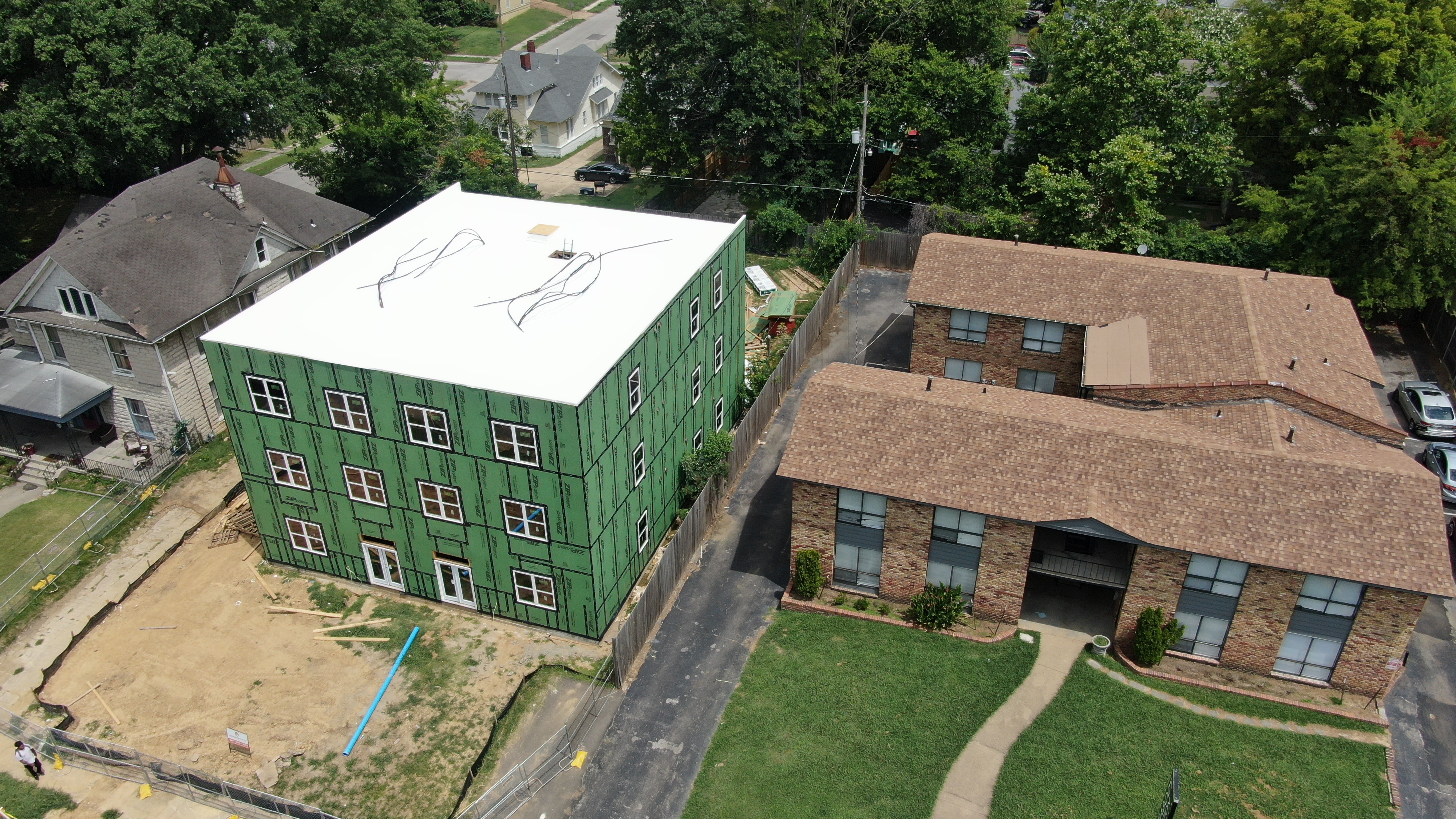 1162 Peabody – Construction progress