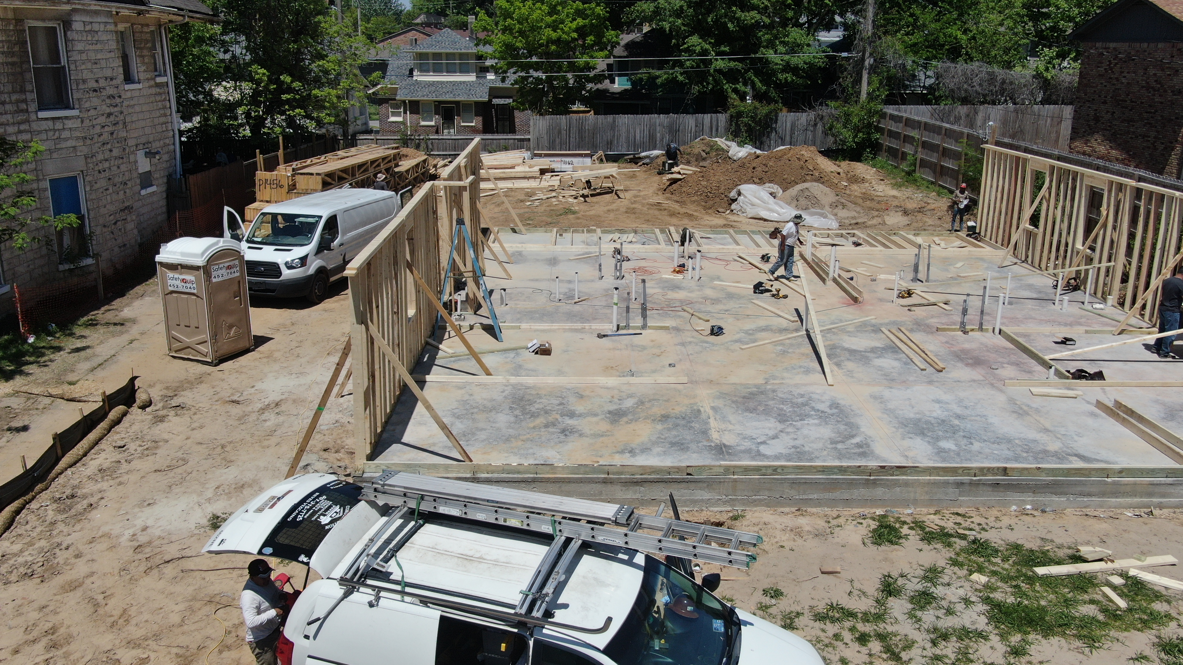 1162 Peabody – Construction progress